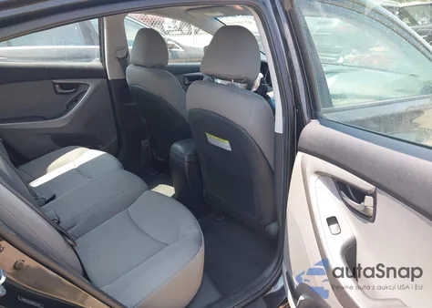 2013 Hyundai Elantra Gls z USA, uszkodzony, nr VIN 5NPDH4AE6DH214334